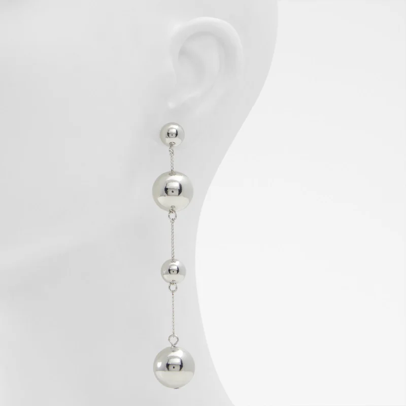 الدو ALLBUBBLES Silver-Tone Drop Earrings